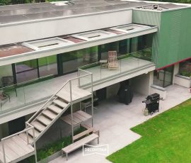 Decovitra verduurzaamt villa met aluminium kozijnen en ultraslanke Decominimal schuifpuien