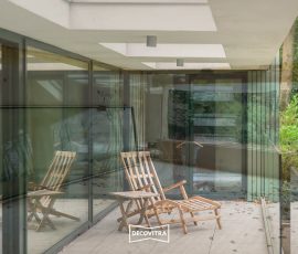 Verduurzaming villa met aluminium kozijnen & Decominimal schuifpuien | Voor & Na met Decovitra
